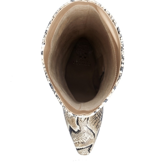 Fierce Vince Camuto Croc Embossed Leather Boots - Picture 6 of 12